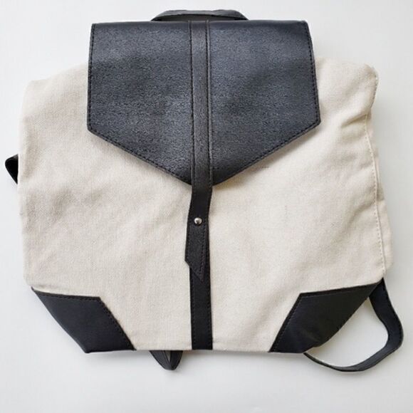 ?nwt Deux Lux Demi backpack black white main image 6